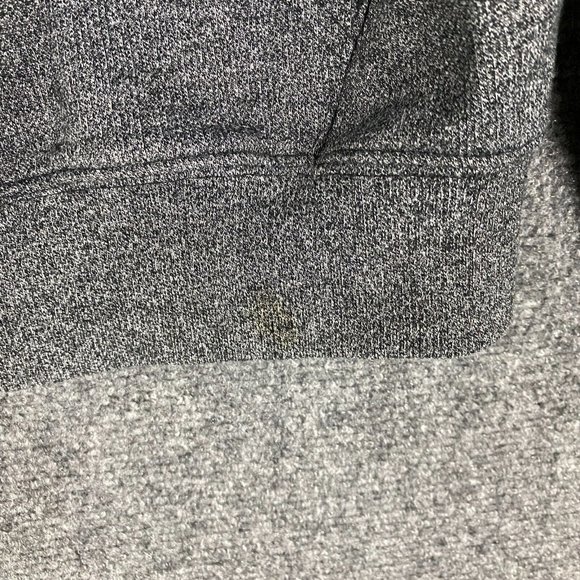 21 Men Hoodie Men's XS Full Zip Gray Cotton Blend Drawstring Extra Small - Picture 5 of 11